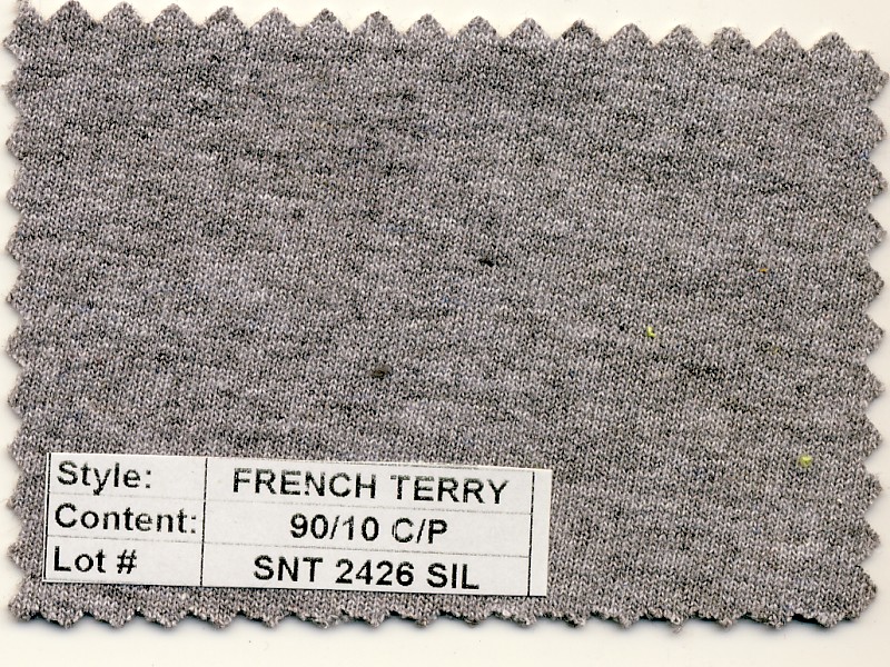 French Terry 90/10 Cotton Poly 12 oz